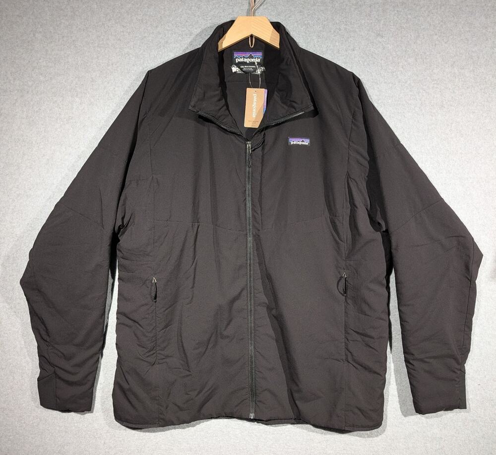 NWT Patagonia Men's Nano-Air Jacket Slim Fit XXL Black 84252 Back Collar *READ*